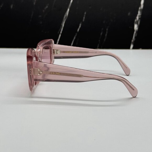 NEW CL40277F 72Y CELINE SUNGLASSES PINK WOMEN EYEWEAR CELINE - Picture 8 of 12